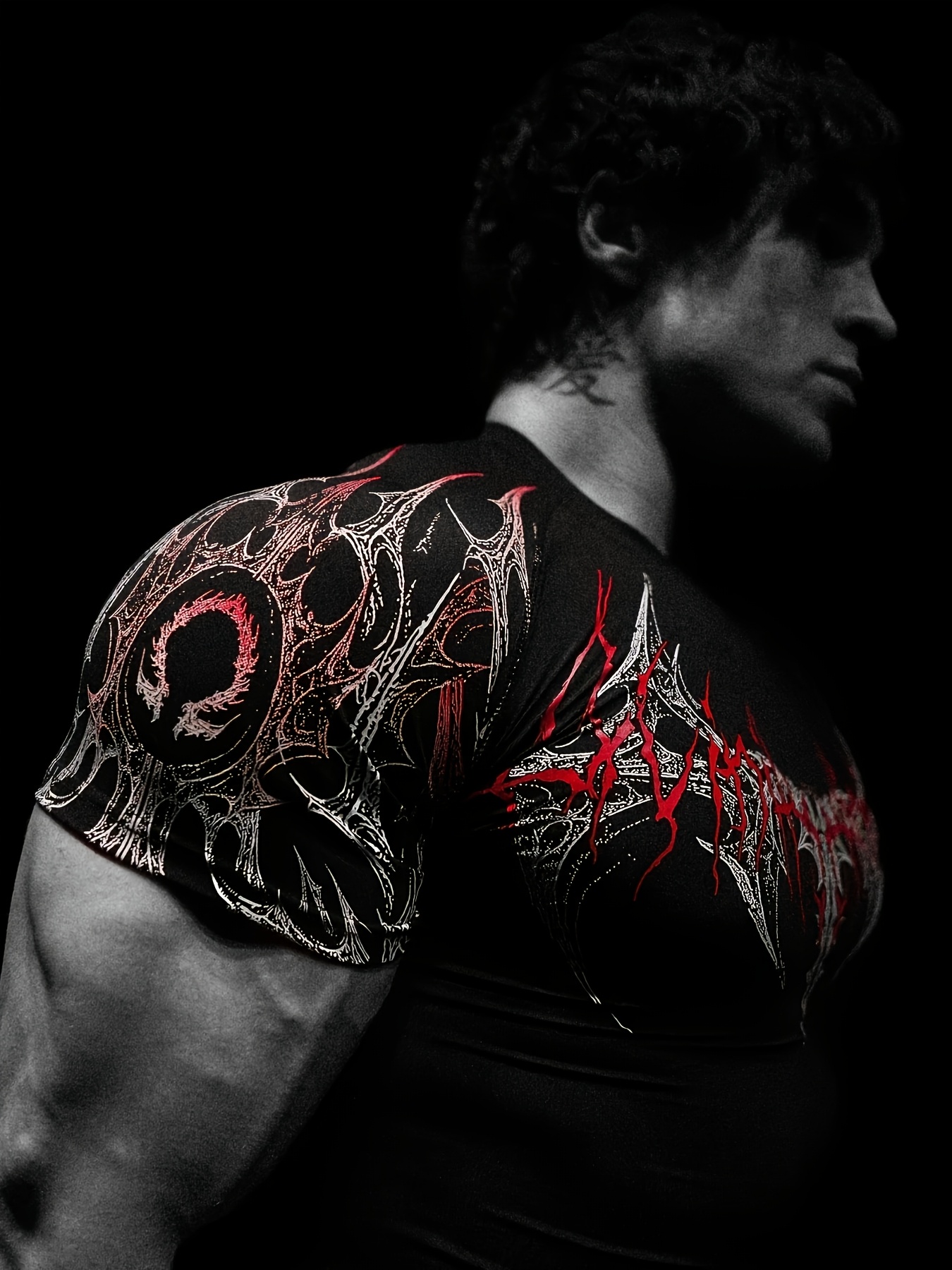 Breathedivinity Archdemon Spine shortsleeve Compression