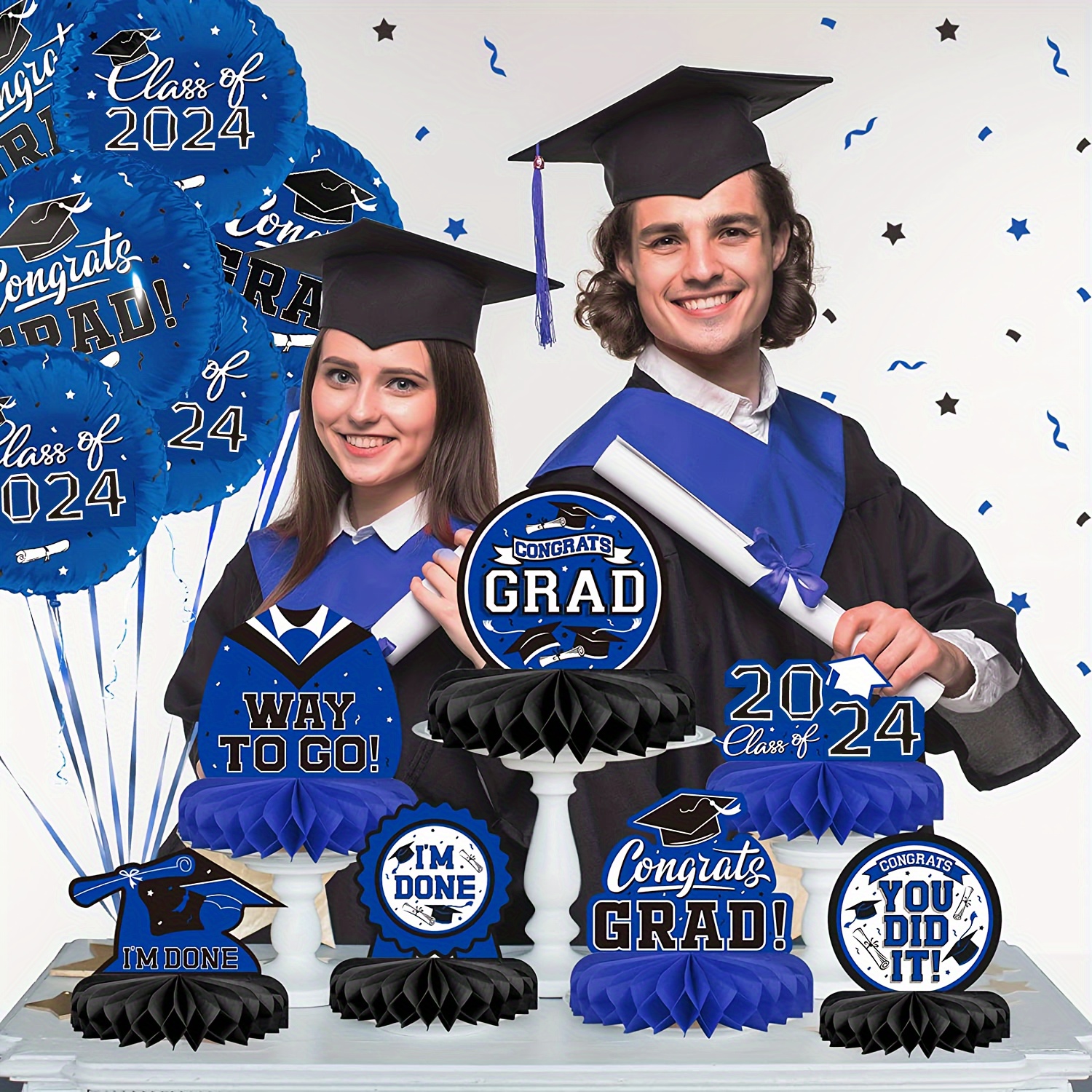 Party city graduation decorations discount