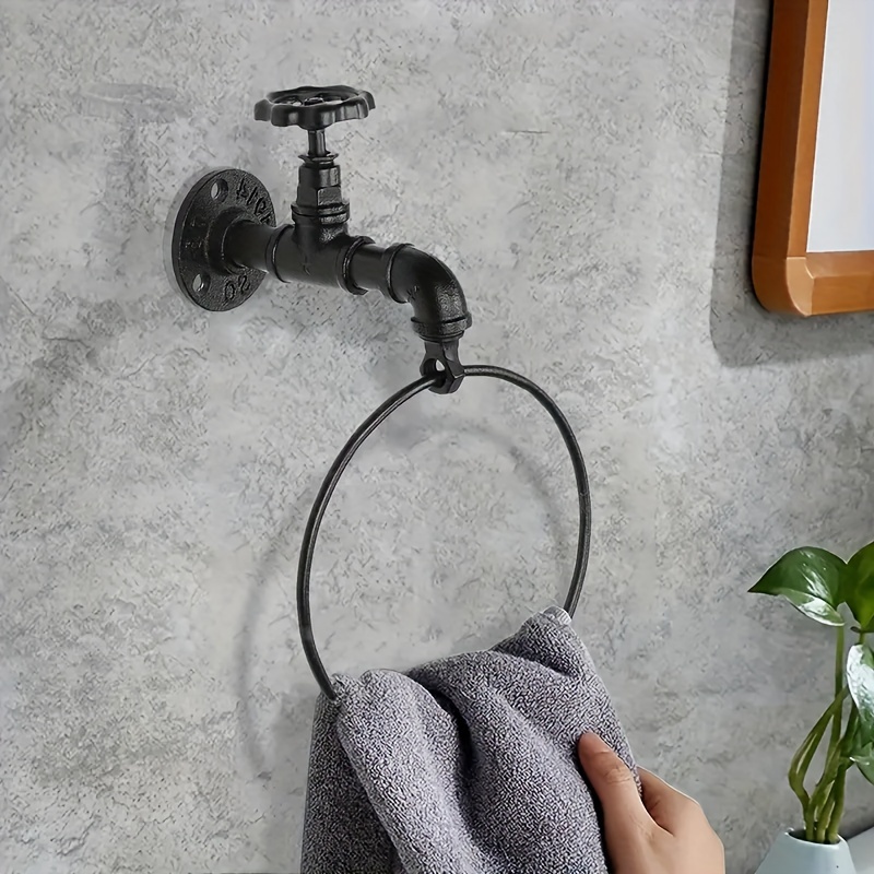 

Luxury Vintage-style Wall-mounted Towel Ring - Accessory, , No Power Needed