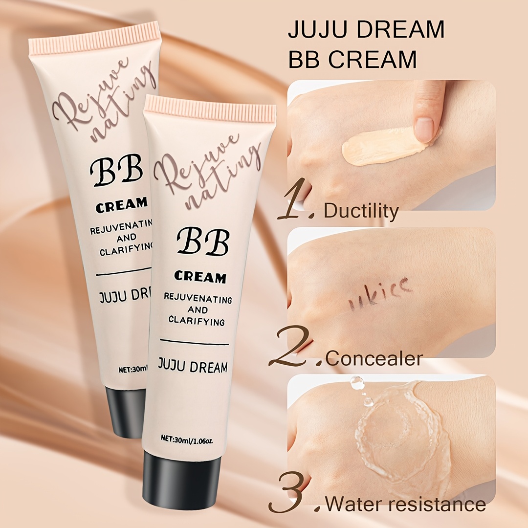 Waterproof BB Cream Full Coverage Concealer for Natural Finish