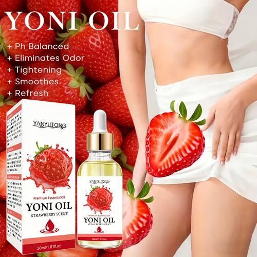 womens essential oil strawberry oil plant based scented removes odors relieves discomfort cleanses and intimate areas oil natural fragrance oil plant based oil oil