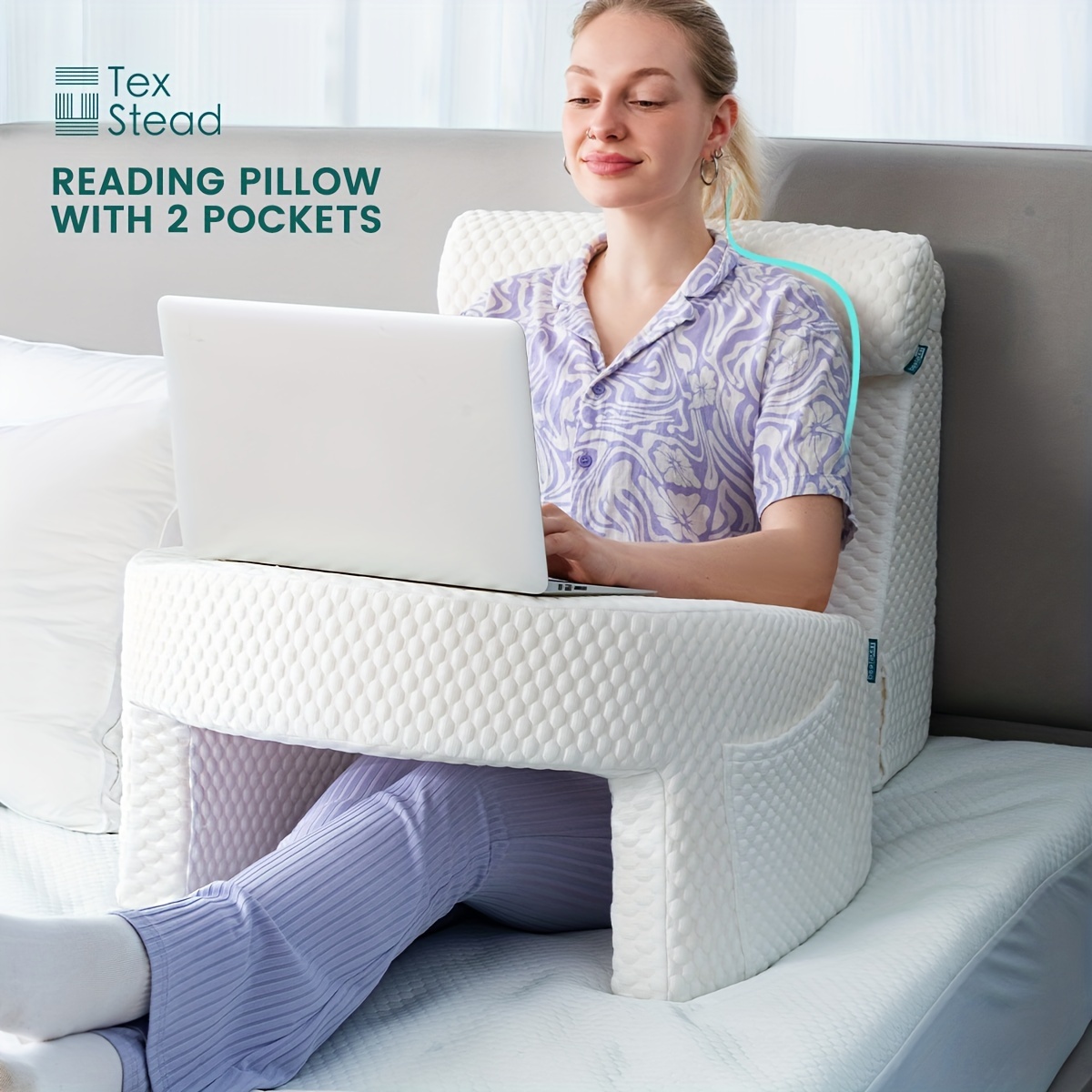 Ergonomic back support pillow