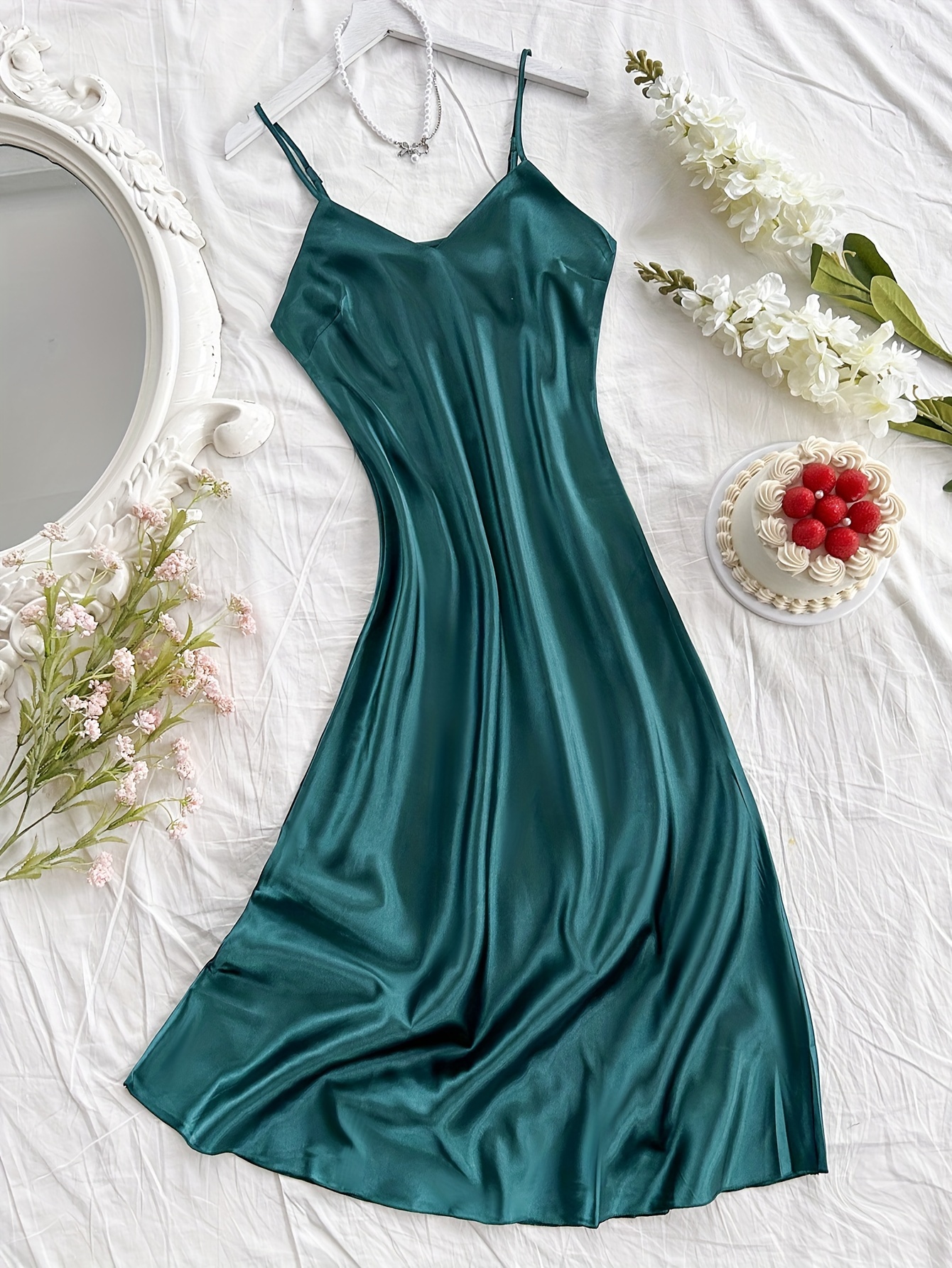 chinese dress ladies Sexy Night Sleep Dress Nighties for Women Underwear Sling Lace V-Neck –  Women Lingeries