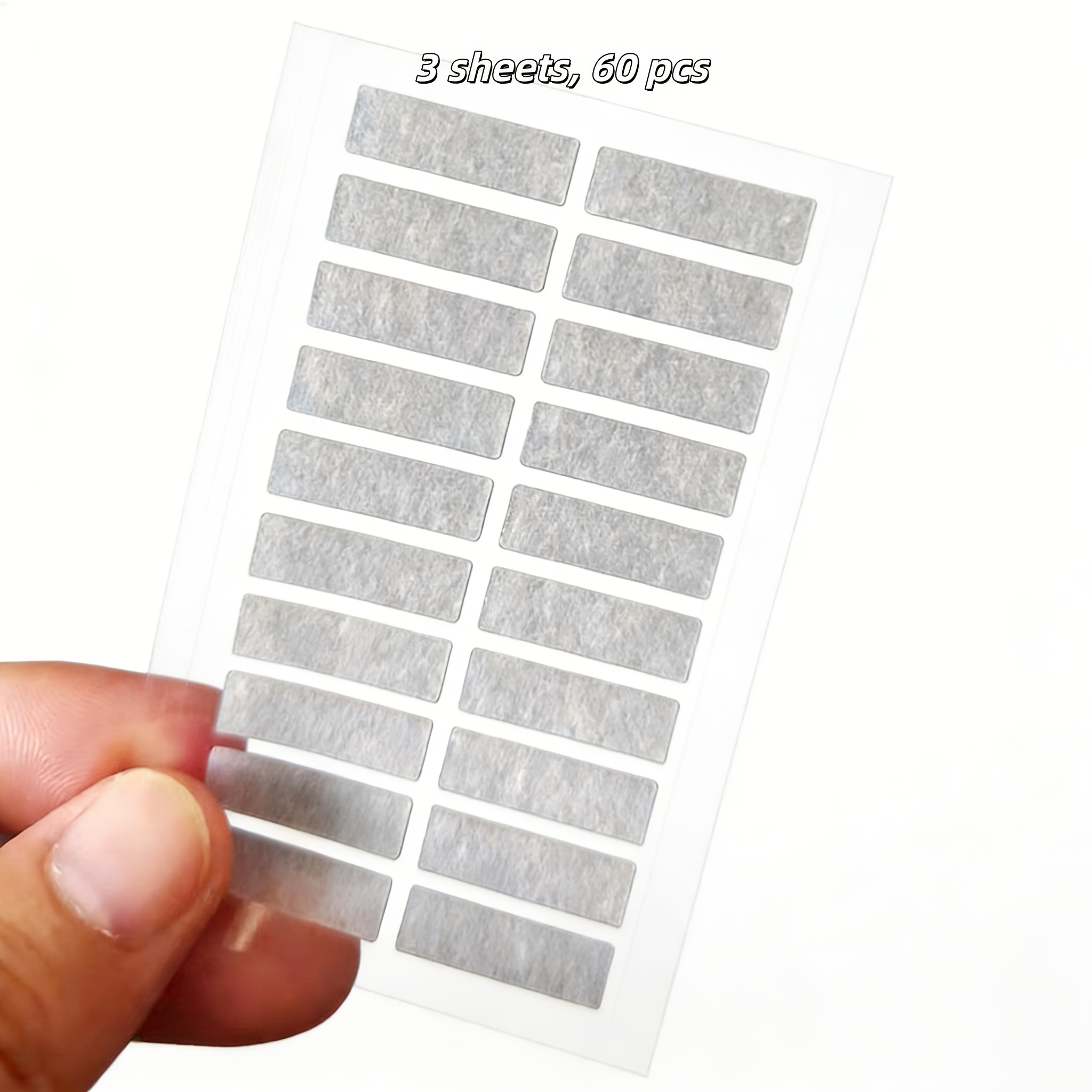 TEMU 3 Sheets Of 60pcs Ring Adjusters, Invisible Ring Size Reducers With Anti-slip Adhesive