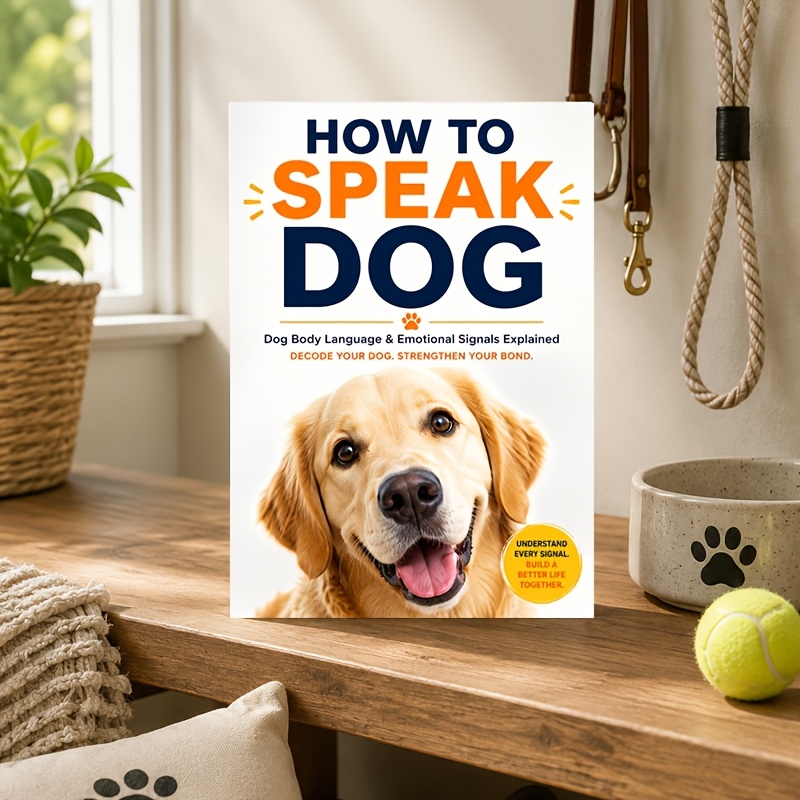 How to Speak Dog: A Complete Family Guide to Dog Body Language, Emotions, Signals, Stress Signs, and Understanding What Your Dog Is Really Saying