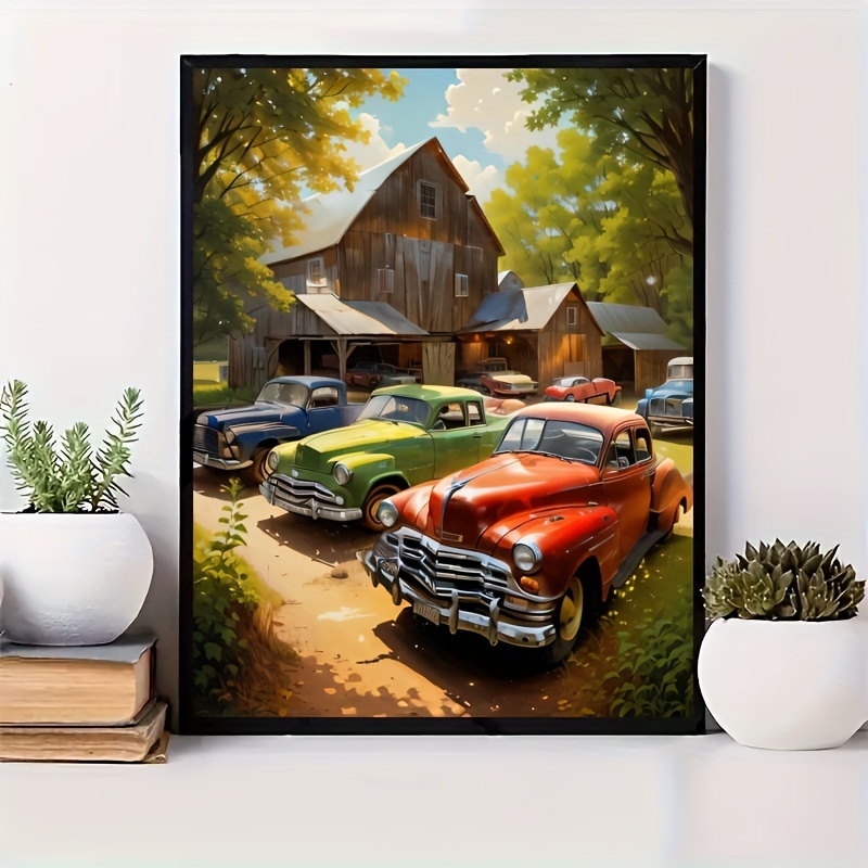 

Diamond Painting Art "car Base" Series 2024 Full Diamond Painting Mosaic 5d Diy Stitch Kit Diamond Painting Art Home Decoration