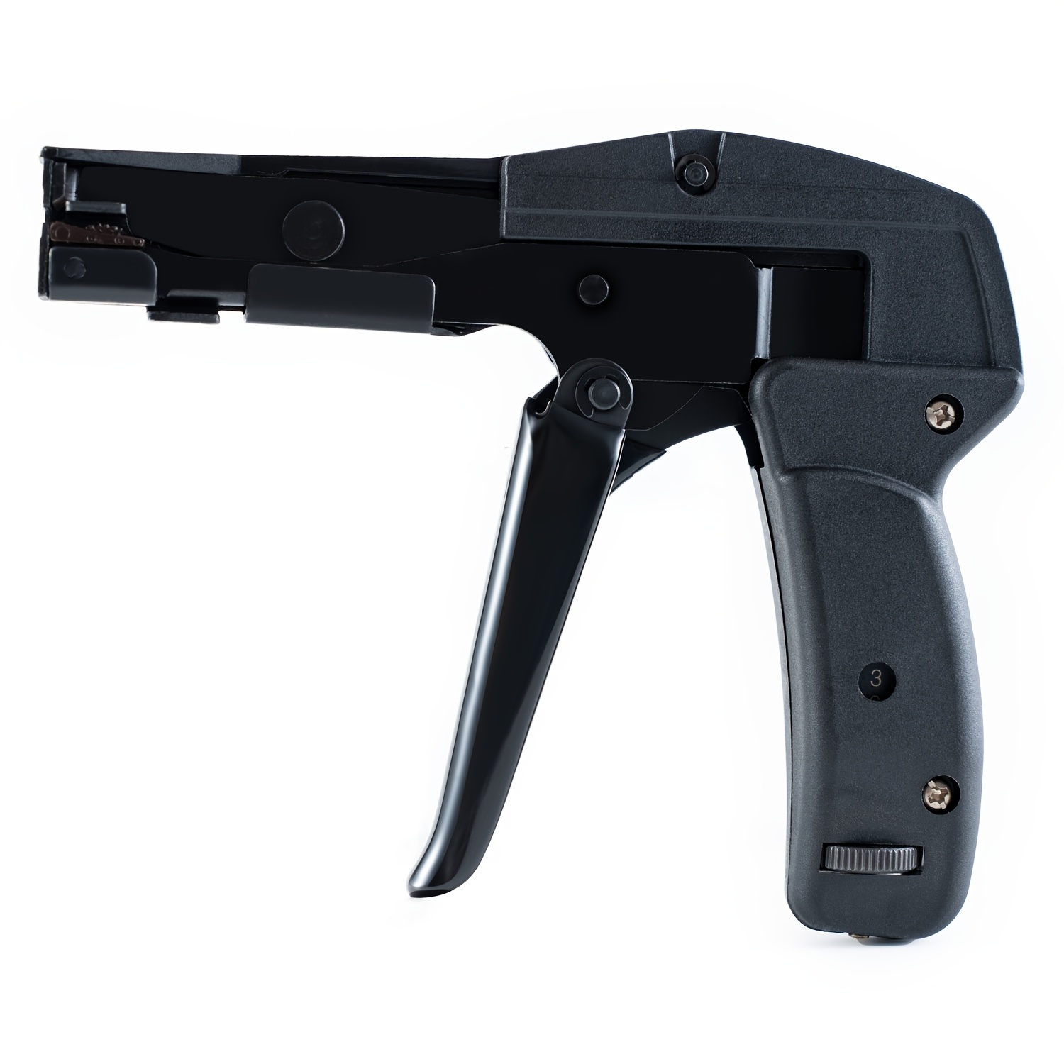TEMU Pistolet à serre-câbles en nylon 1 pièce, convient pour une largeur de serre-câble de 2,4 à 4,8 mm, pistolet à serre-câbles, de gagner du temps