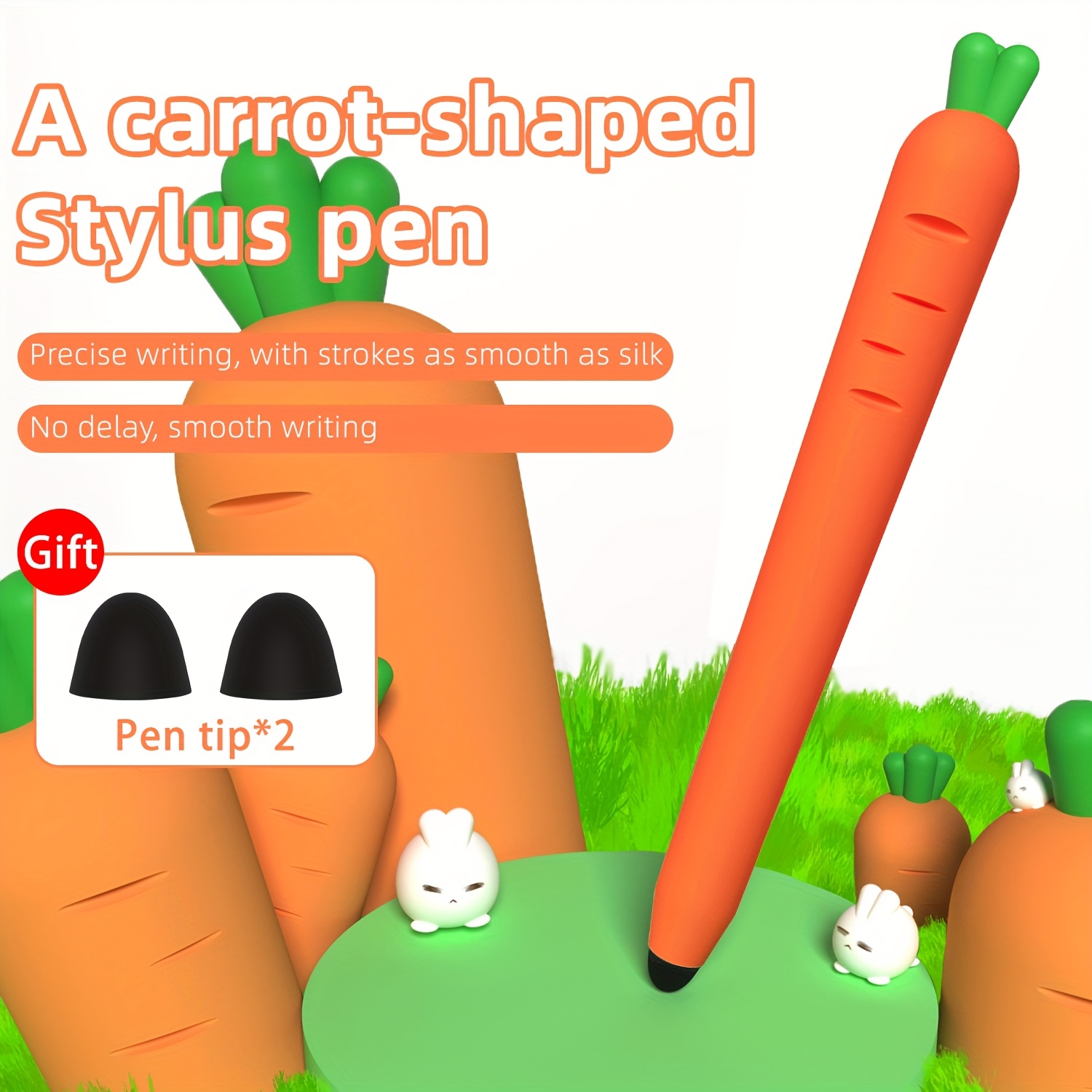 Image of Compatible With Touch Styluses For Smartphones And Tablets, Including Ipad, , Xiaomi, And Vivo Devices (universal For Touchscreen Pens)