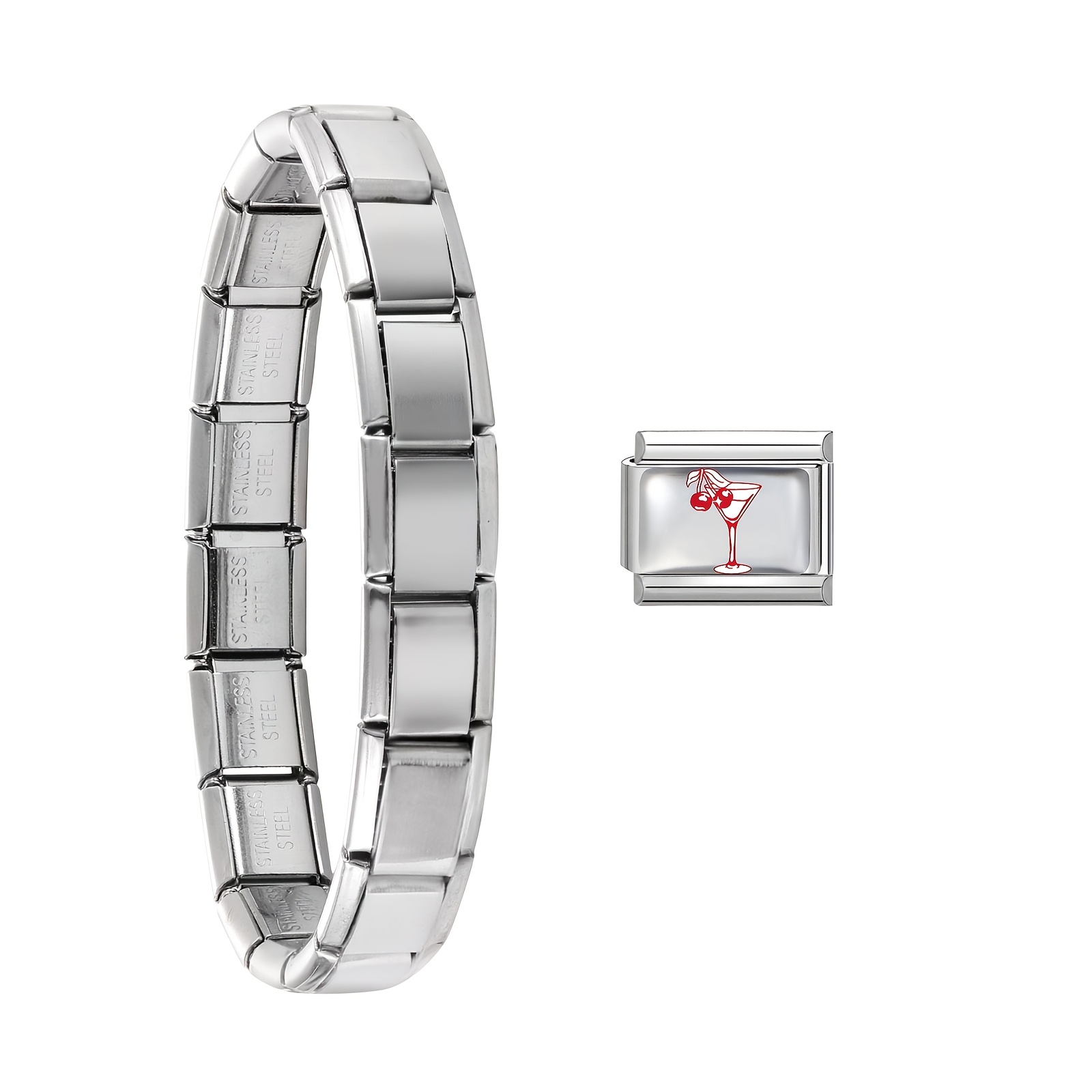 2pcs Special Additions Bracelet Set, Red Theme
