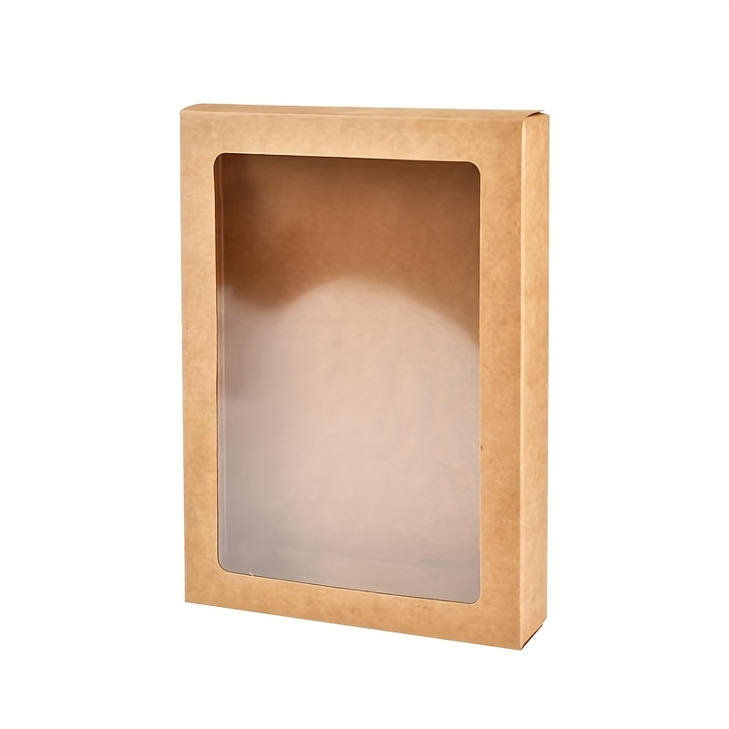 TEMU Gift For Her/him 20pcs-card Storage Box, Measuring 4.5 X 6-7.36 X 5.39 Inches, With A Transparent Window, Suitable For Organizing Greeting Cards