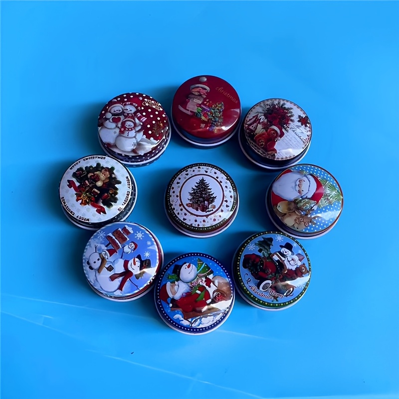 Mini Round Christmas Gift Packaging Box