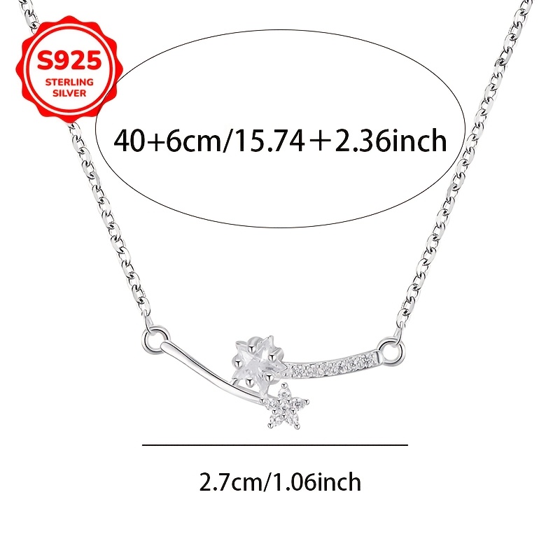 925 Hypoallergenic Meteorite Encounter Necklace, Classic All-Match