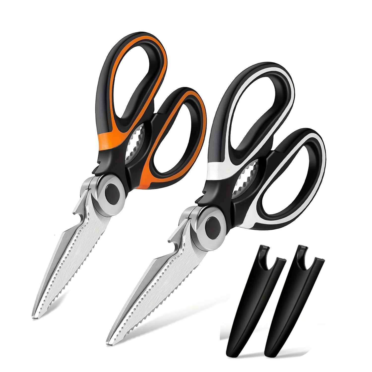 

Modern Stainless Steel Garden Shears - Multi-functional Pruning Scissors For Flowers, Fruits, Branches, And Bonsai - Heavy-duty Trimming Tool With Sharp Blade