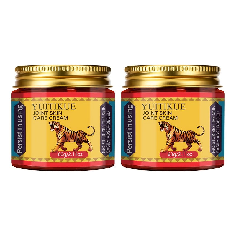 2pcs Joint And Muscle Massage Cream - Deep Hydration, Using , Gentle And Non Irritating Formula, Refreshing And Non Greasy, Suitable For The Back, Knees And Elbows