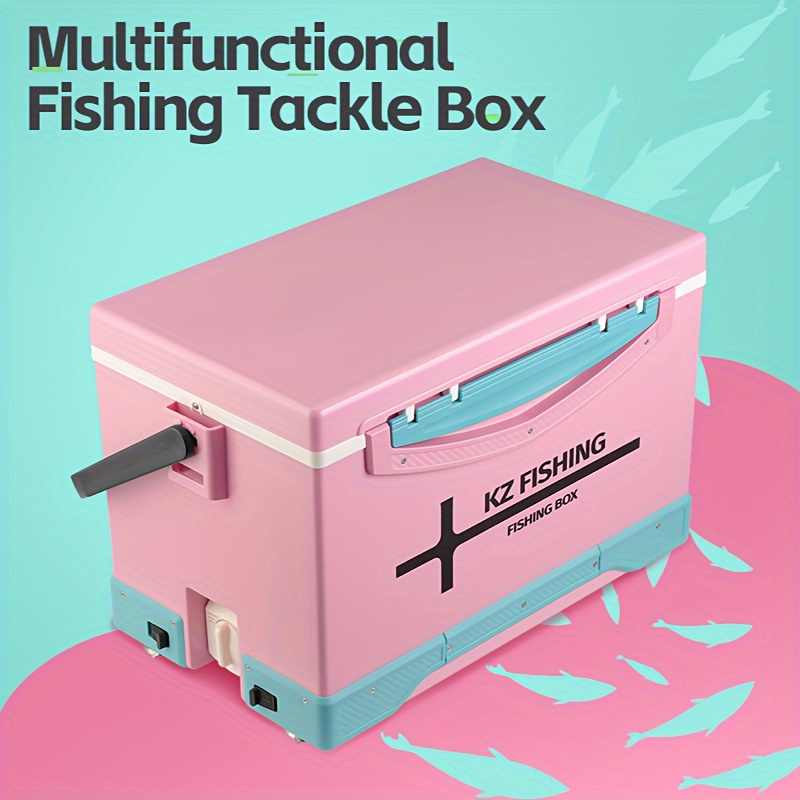 Multi purpose Portable Fishing Tackle Box Folding Visual - Temu