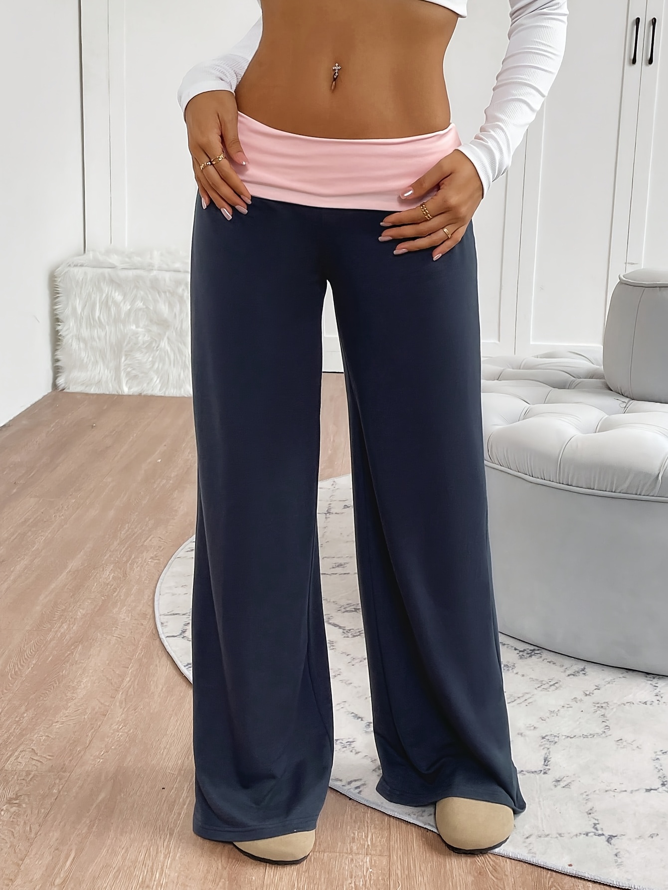 Sweatpants Women Wide Leg Women's Plus Size Sweatpants With