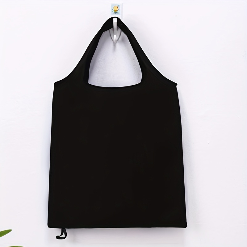 E-shop 1 wiederverwendbare hochwertige Einkaufstasche, faltbarer Polyester-Supermarkt-Einkaufsbeutel, geeignet für Einkaufen und Reisen,