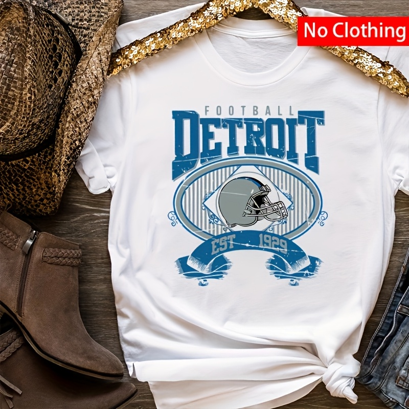 

Football-themed Iron-on Heat Transfer Patch, 1pc - Washable Diy Decal For T-shirts, Jeans, Backpacks | Polyester Craft Sticker