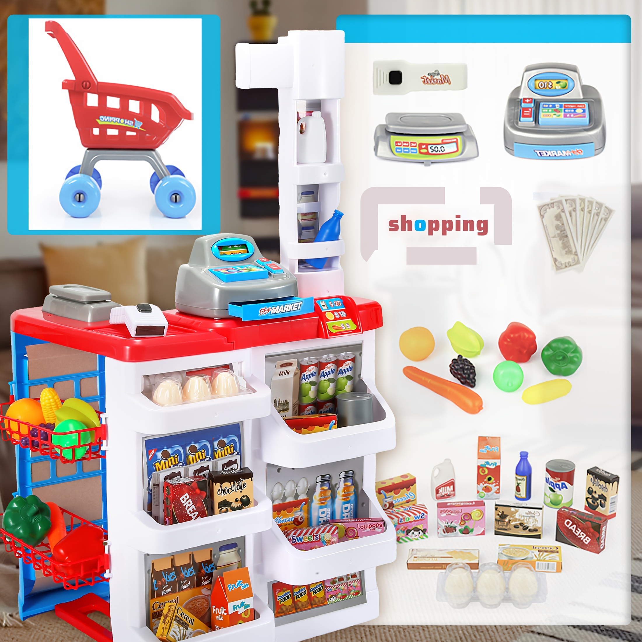 Supermercado Juguete Para Juego De Supermercado Para NiÃ±os Tienda