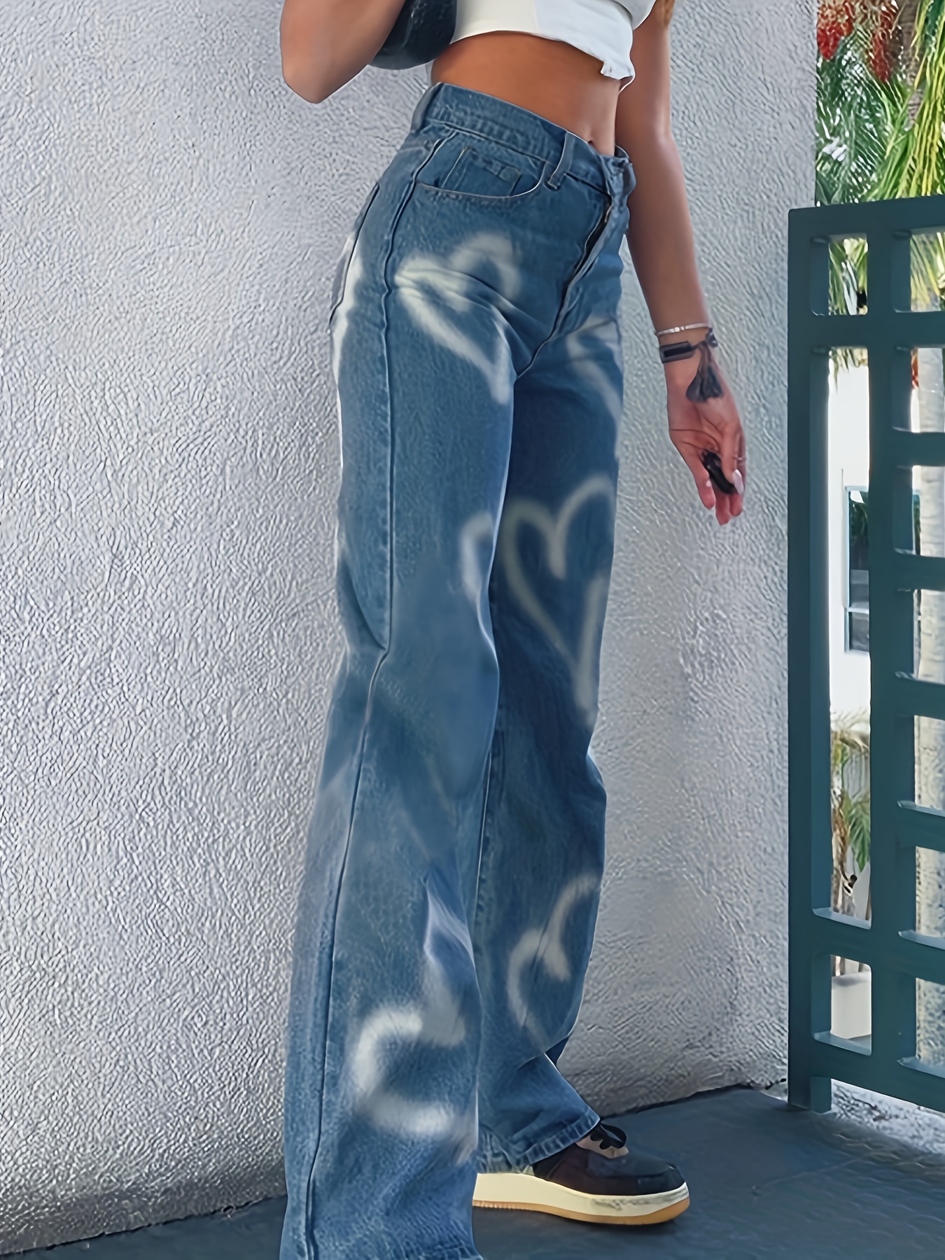 Cute Jeans Women - Temu