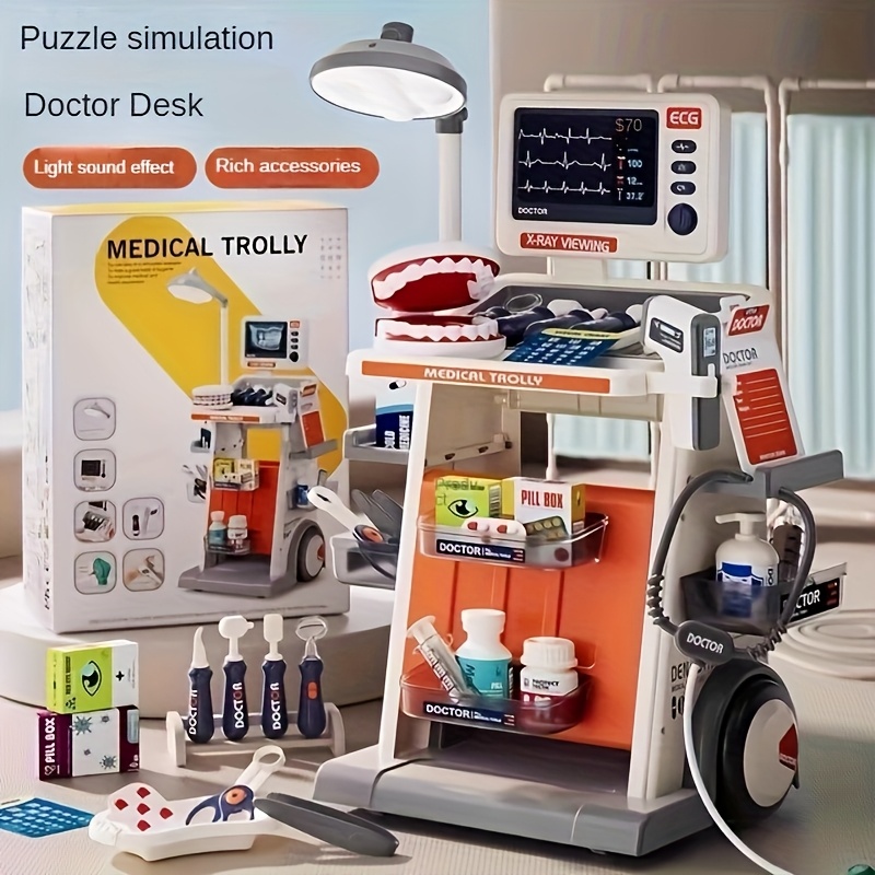 Tandarts, kleine dokter, verpleegsterkar