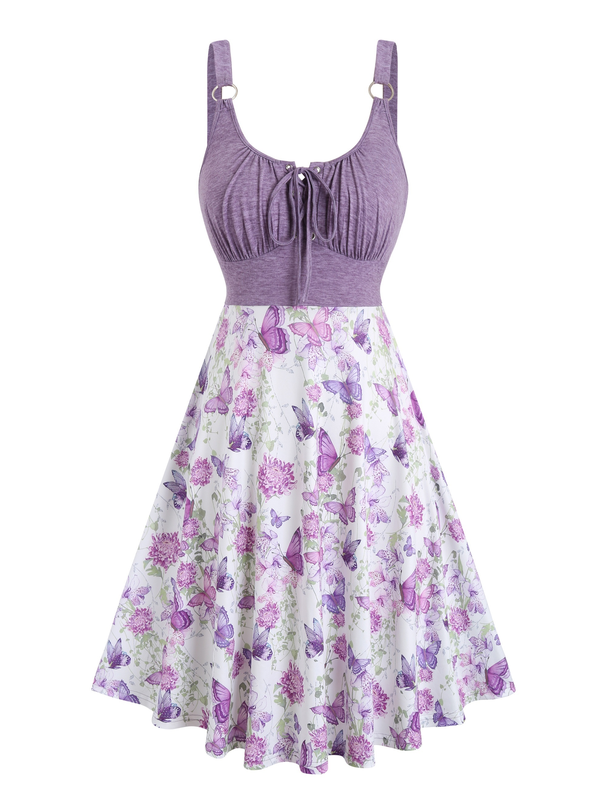 purple dresses sold on Temu United States