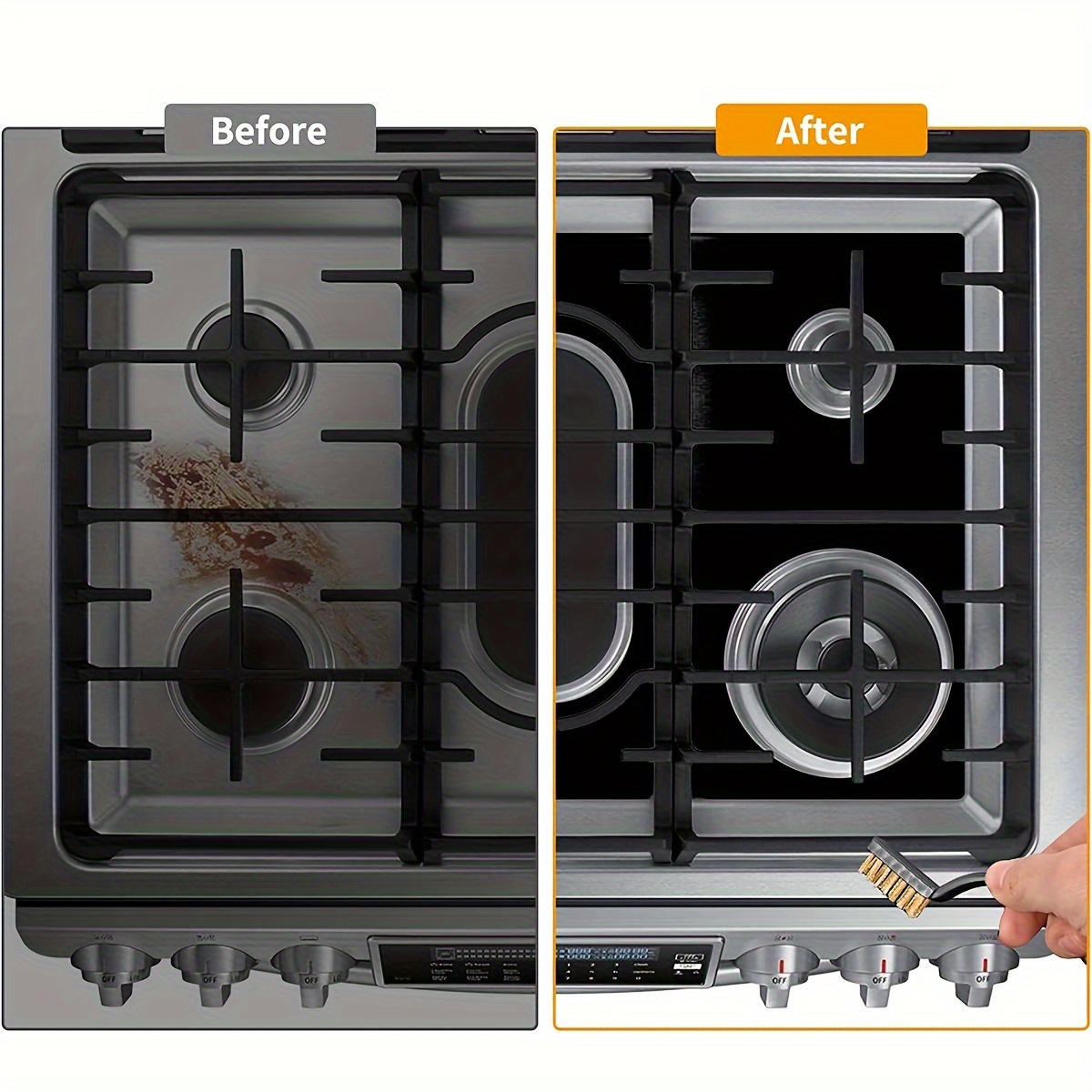 3pcs gas stove protective cover anti dirty pad gas stove protection pad   and oil proof pad cleaning pad details 7