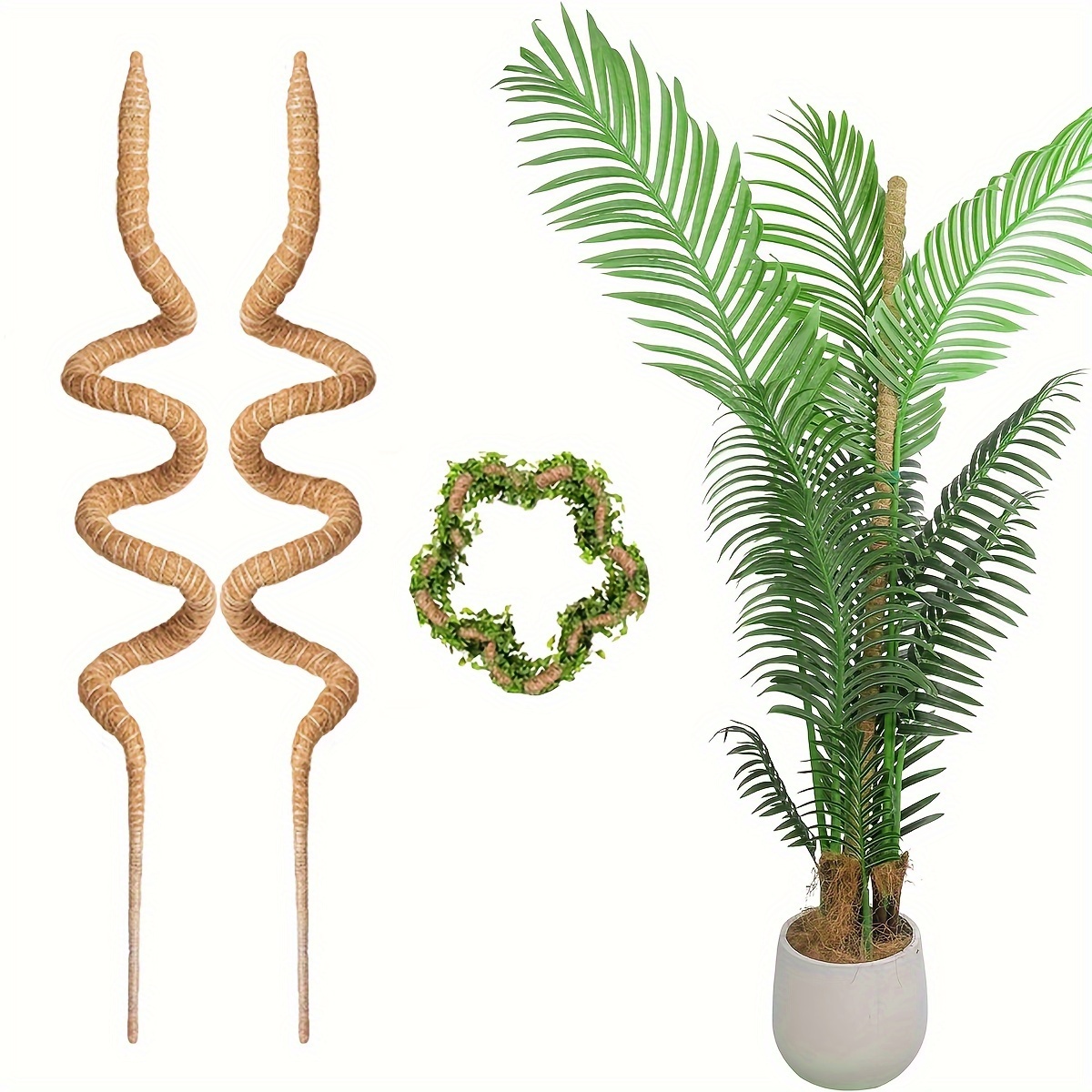 

2pcs For & Plants - Metal Stakes, ,