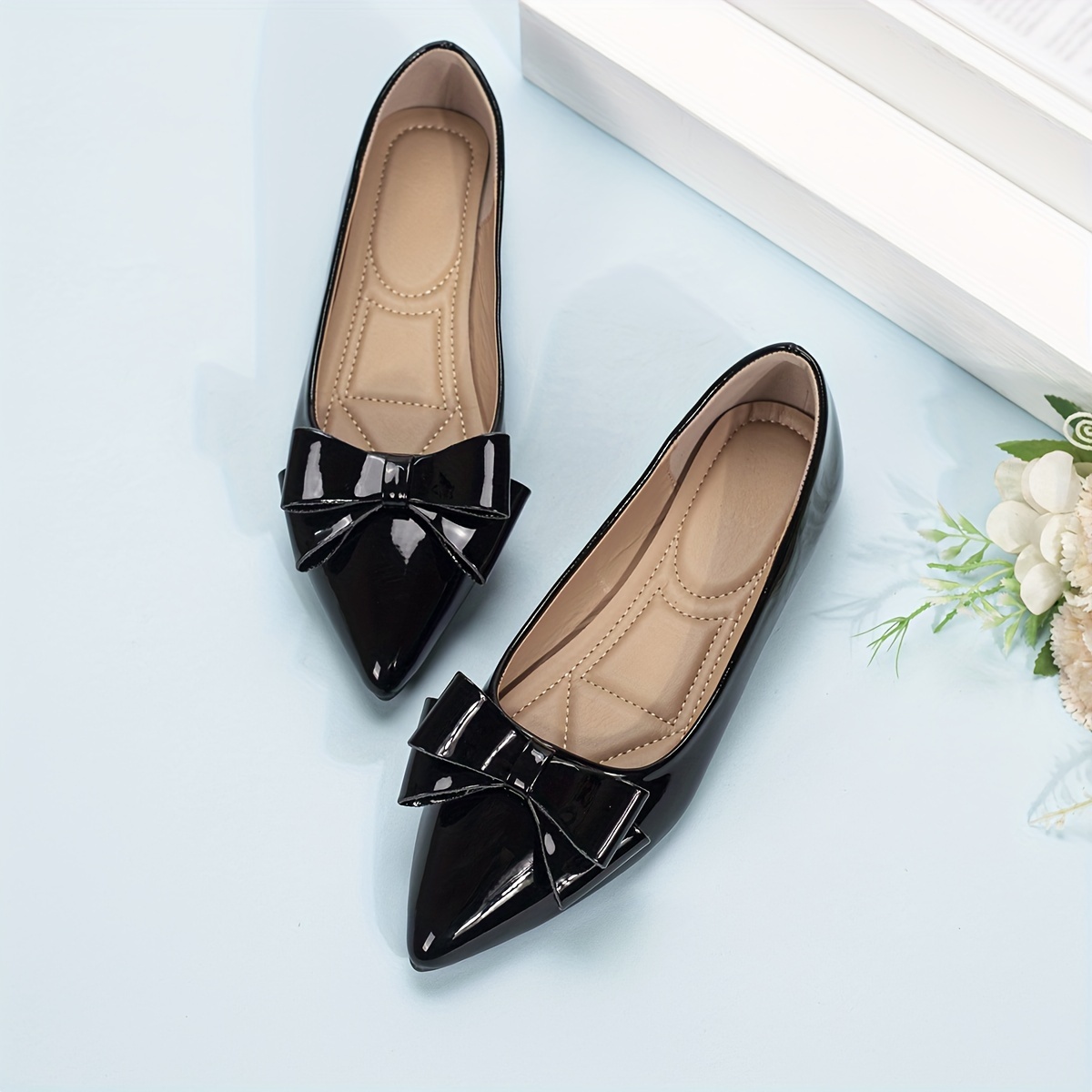 Bulk Elegant Bow Knot Ballerina Flats For Women Slip On Ballet Loafers With Flat Sole Perfect For Mothers Zapatos De Mujer From Hdseller, $30.65