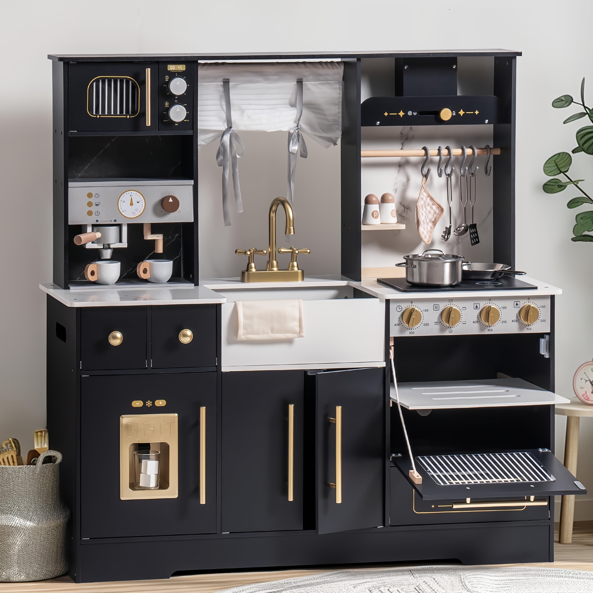 kids play kitchen sold on Temu Canada