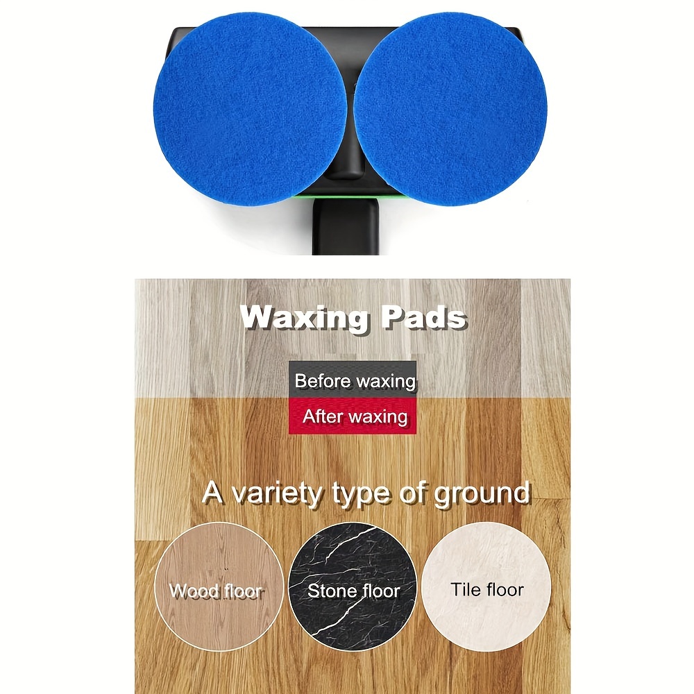 electric rechargeable cordless floor cleaner scrubber sweeper polisher mop set details 4