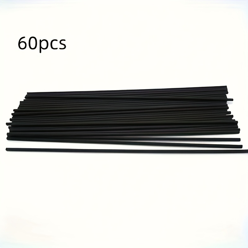 Image of Set Of 60 Diffuser Sticks, 3mm X 8 Inches, Suitable For Use In Bedrooms, Offices, Bathrooms, And For Home Fragrance