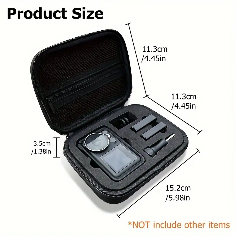 mini handbag dji action 3 4 carrying case travel bag camera details 1