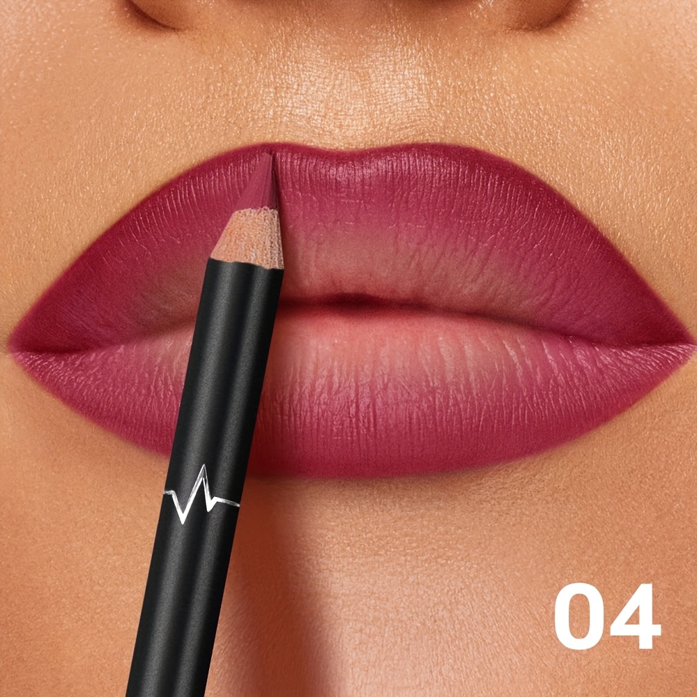 6 Color Waterproof Matte Lip Liner Long Lasting Non