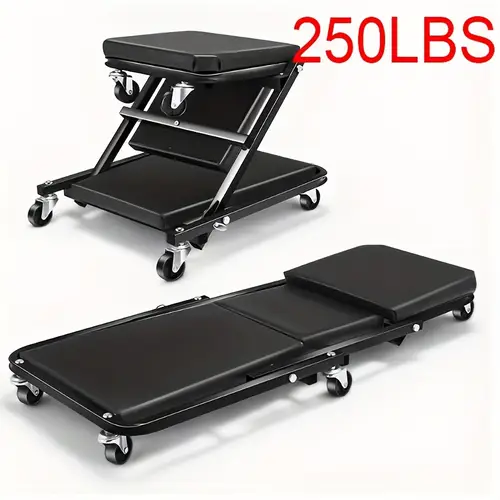 home decoration repair lift workbench increase height for easy operation and maintenance 6 2 5 inch wheels and safety rear seat protection for indoor maintenance material transportation home decoration painting