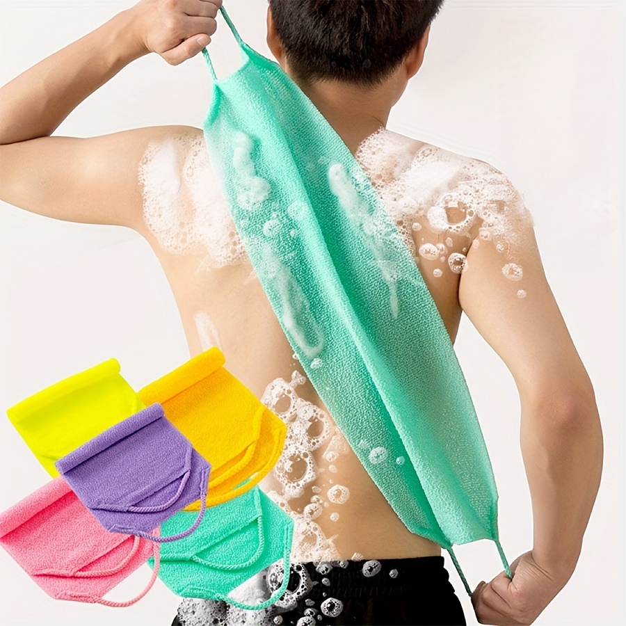 

1pc Exfoliating Scrubber Towel - Long , For , For & Bath