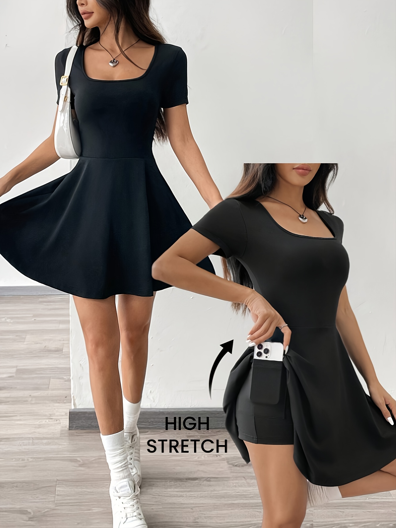 tight top flared bottom dress Amarigrace main image 0