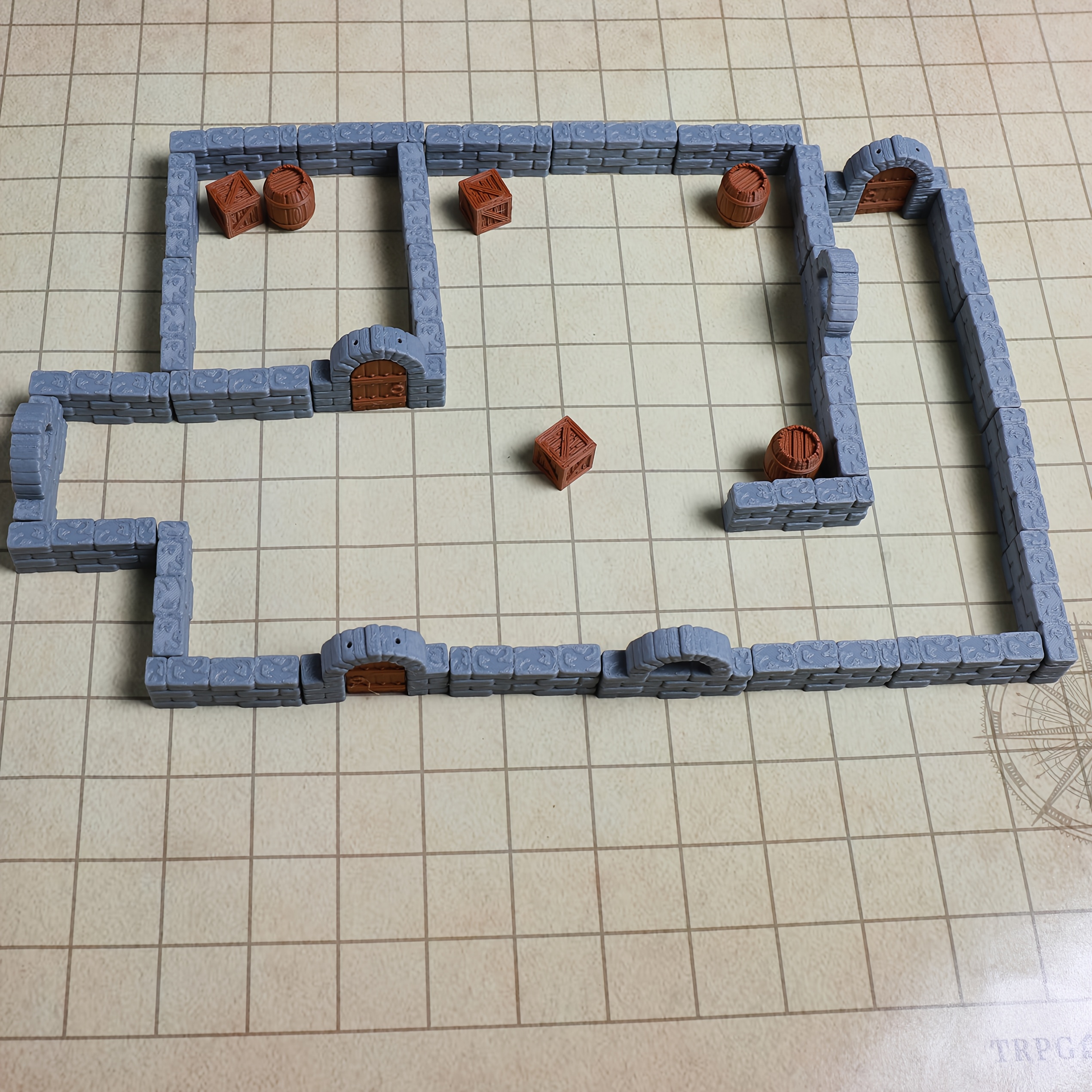 TEMU Wall Set Game Terrain For Role Playing Game