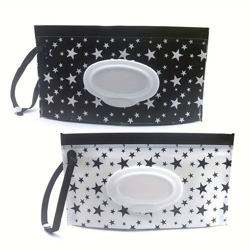 2 pack wet wipe holder portable reusable wet wipes dispenser storage box perfect gift for christmas halloween and thanksgiving