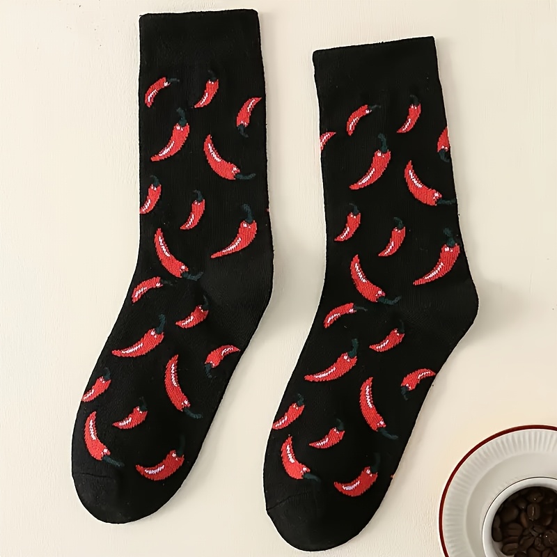 TEMU 1 Paire de Chaussettes Unisexe Tendance et Originales, Chaussettes Cadeau Amusantes Motif Homme Femme, Adaptées pour l'Extérieur et Toutes