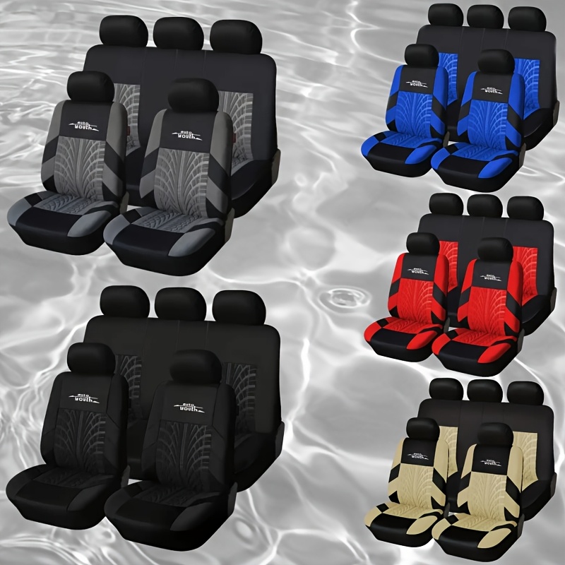 

Car Universal Seat -piece Set, Soft And Comfortable With Sponge Filling, Stylish Trim With Premium Tire Design, Suitable For All , Suitable For Most Car Covers, Car Seat Protector