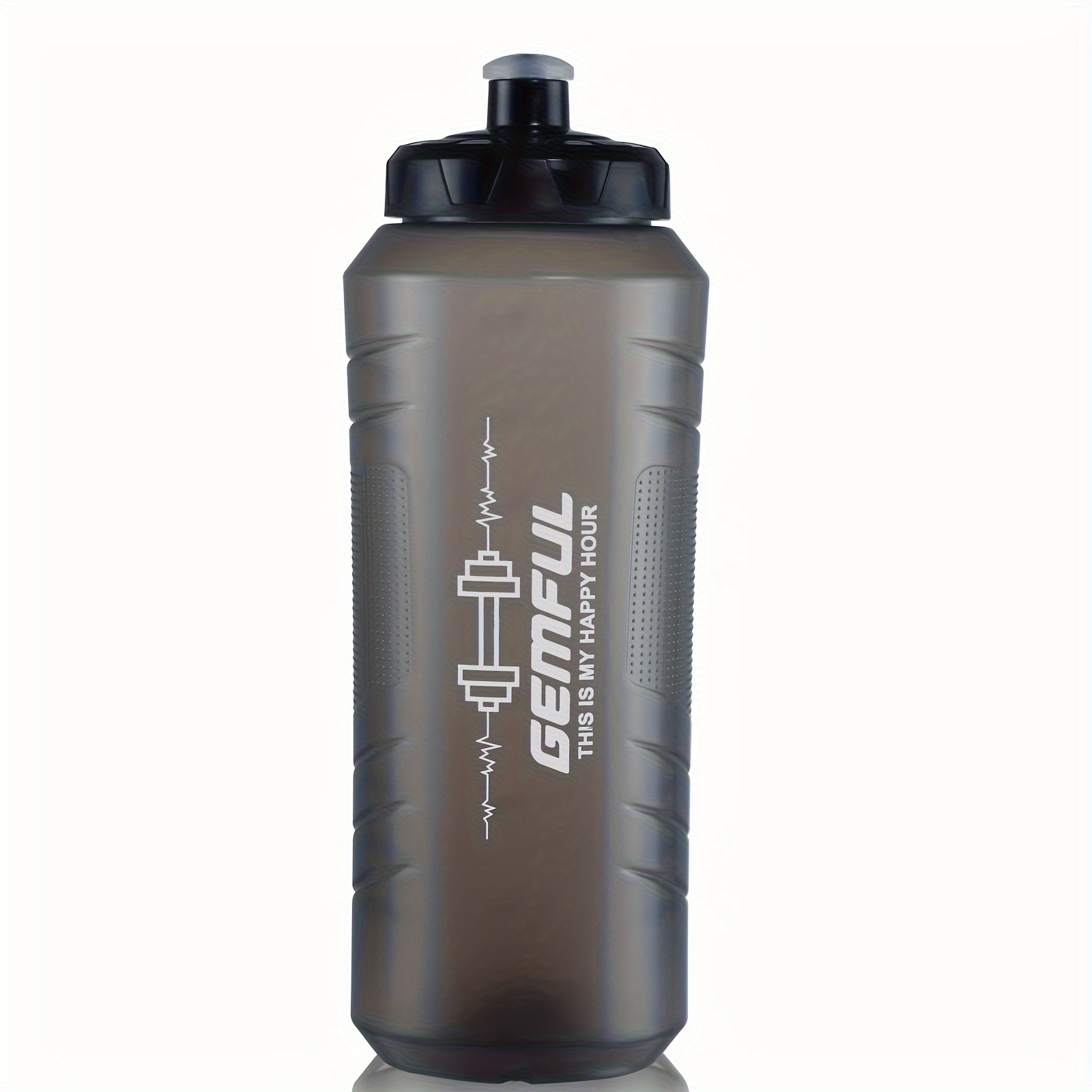 Image of Synthetic Gemstoneful Hockey Water Bottle Squeeze Sport Bottles Leakproof Easy To Grip Design For Running, Gym & Outdoor