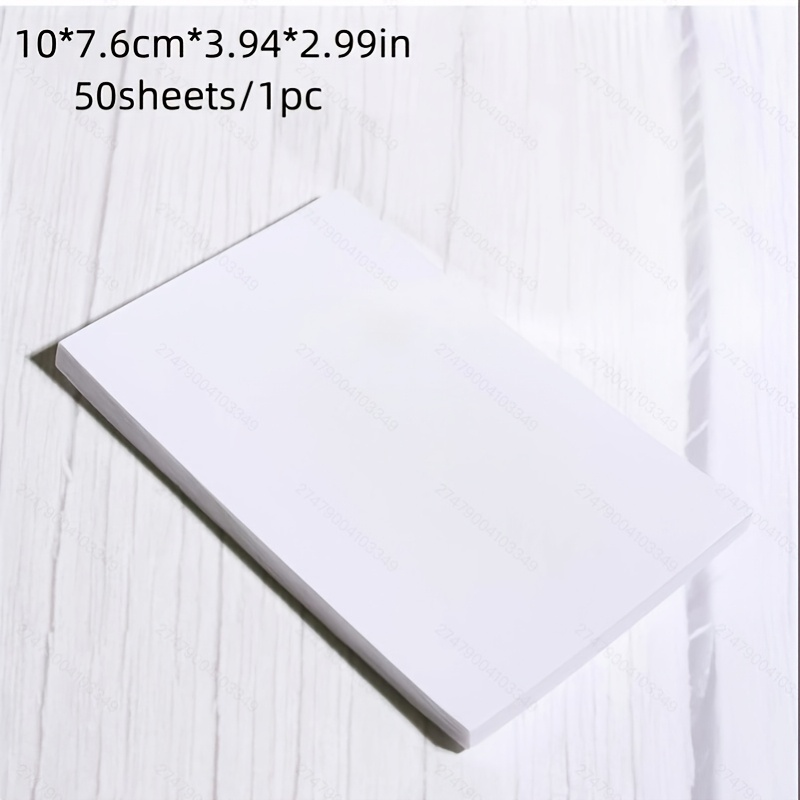 50sheets 3 size nail art palette paper thick dual layer color mixing sheets for gel polish portable art palette pad for nail design multi purpose nail tool nail art makeup color plate