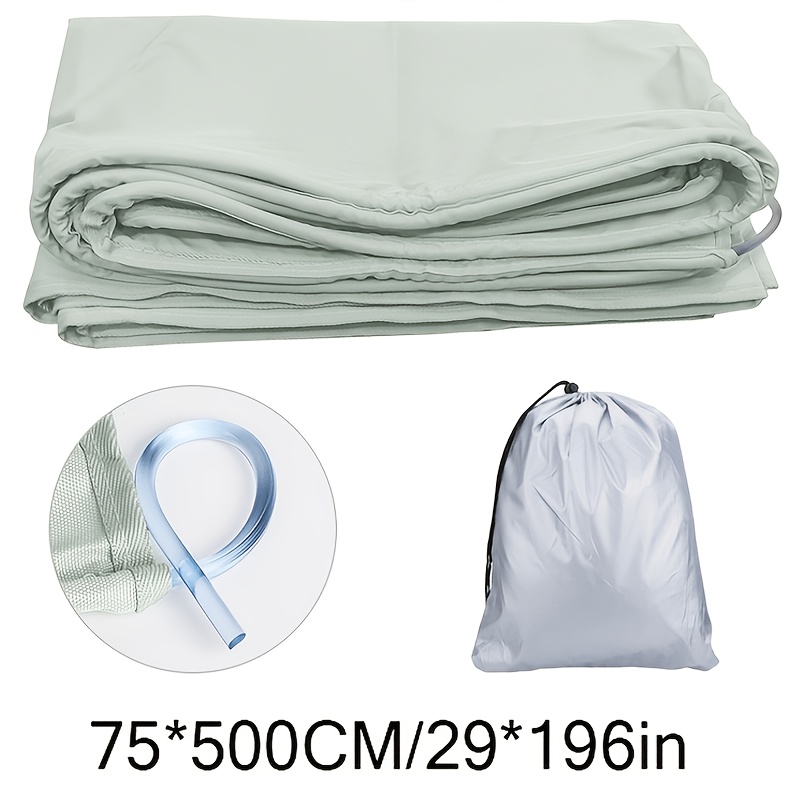 TEMU Cache-sol pour camping-car 5 m, cache-roue, 75 cm de large