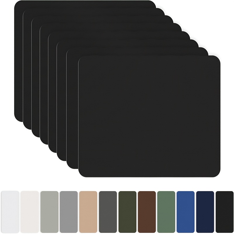 E-shop 8- Pack 4,72 x 3,54 Zoll Nylon Reparaturflicken Selbstklebendes Nylonband Wasserdicht Leichte Outdoor Ausrüstung Reparaturflicken Set (Geeignet