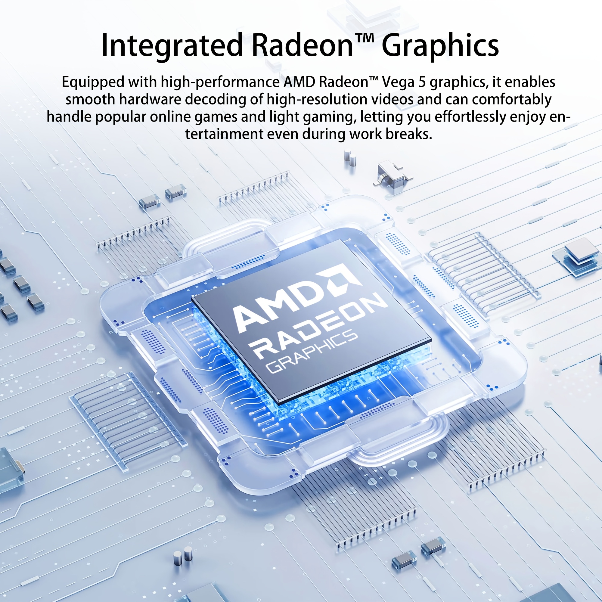 17.3-inch Full HD Gaming Laptop met een AMD Ryzen 3 4300U Quad-Core CPU (tot 3.7Ghz boost), 16GB DDR4 RAM, 512GB SSD, AMD Radeon Vega 5 Graphics, en Wi-Fi 5 connectiviteit