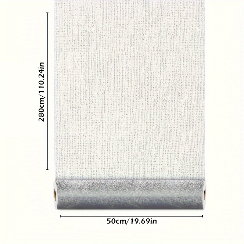 Image of 10pcs 1.5mm Thick 50cm X 2.8m 3d Self-adhesive Decorative Wallpaper With Xpe Foam Material | Scratch-resistant, And Apply | Home Improvement Wall Stickers | For Refurbishment In Living Room, Bedroom