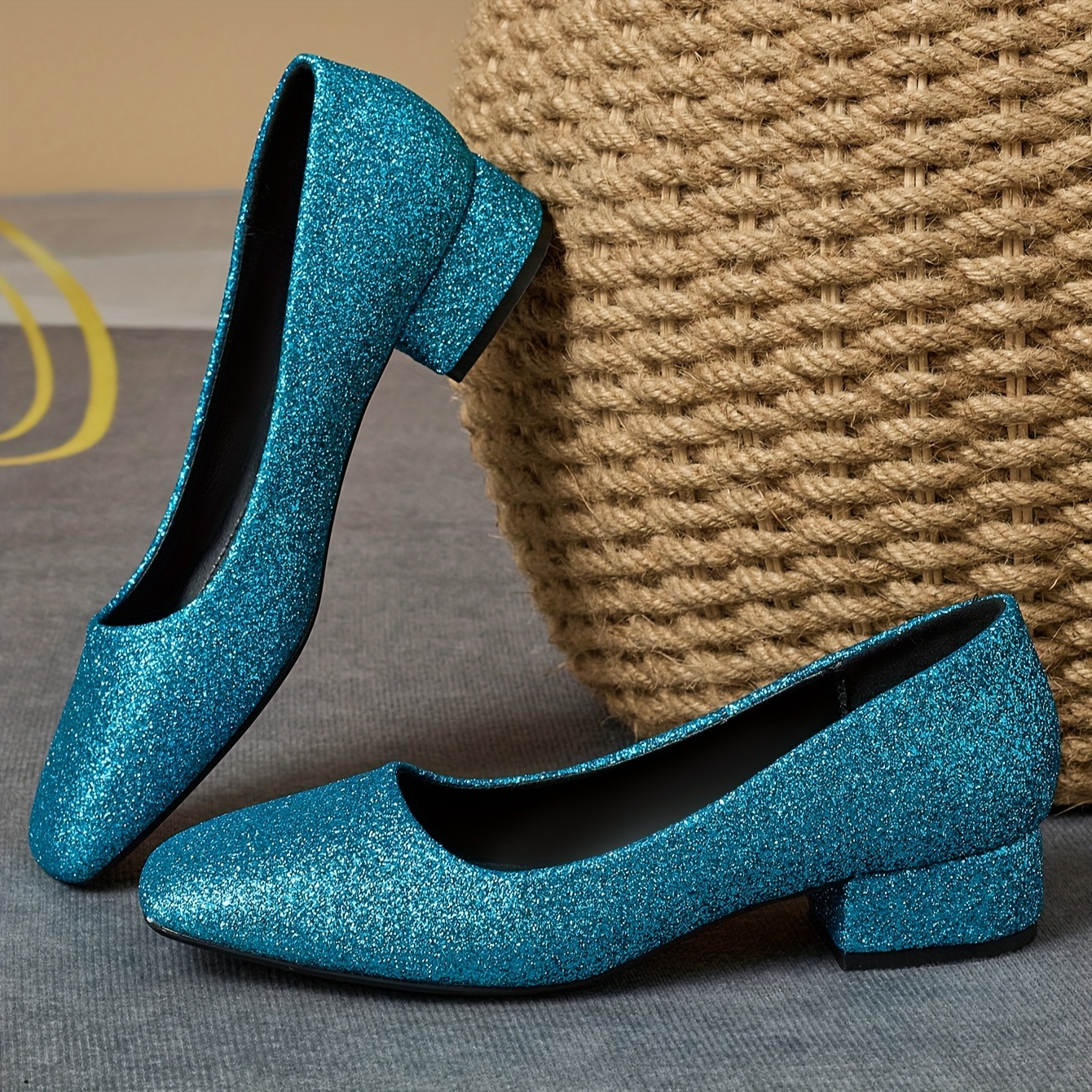 Peacock Shoes Teal Low Heels Glitter Heels Turquoise Prom Shoes Peacock  Glitter Heels, Point, image size:1340x1340