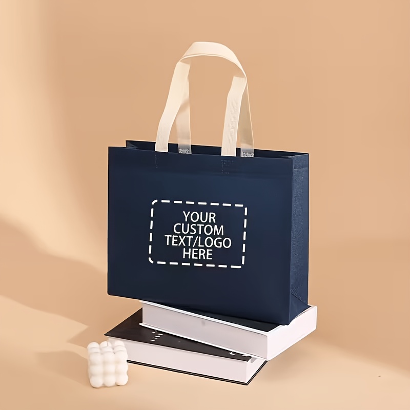 50/80 Customizable Bright-Colored Non-Woven Tote Bags