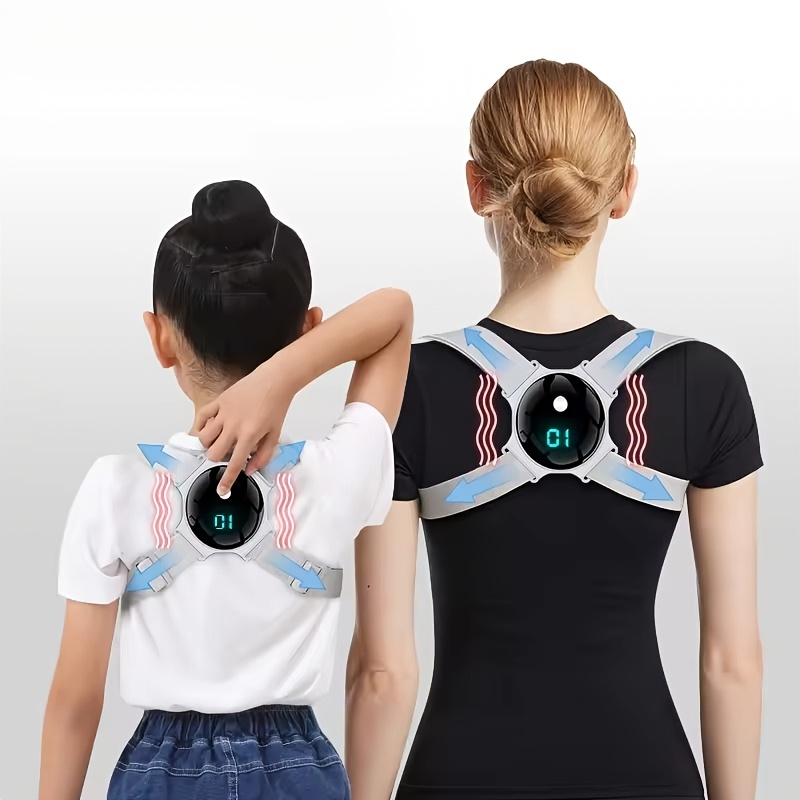 LCD display counting sitting posture device